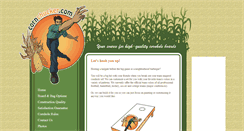 Desktop Screenshot of cornchucker.com